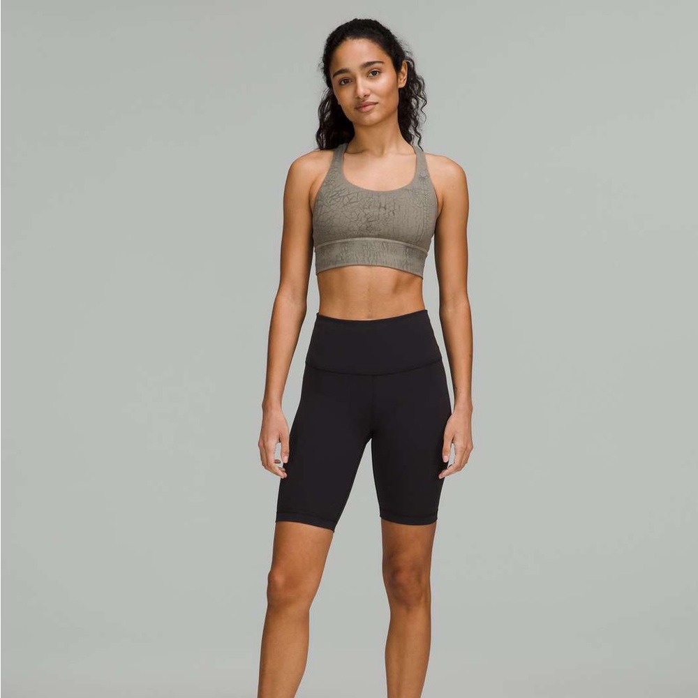 ❤️lululemon athletica Olive Green Textured Sports Bra
